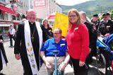 2011 Lourdes Pilgrimage - Archbishop Dolan with Malades (154/267)